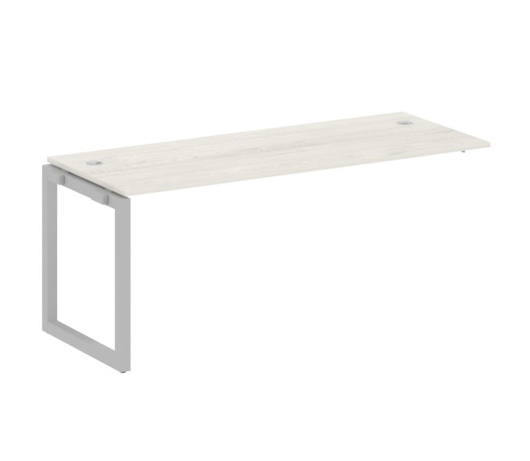 Metal System Quattro Проходной элемент рабочей станции на О-образном м/к 50БО.ПРС-СП-1.5 Дуб Наварра