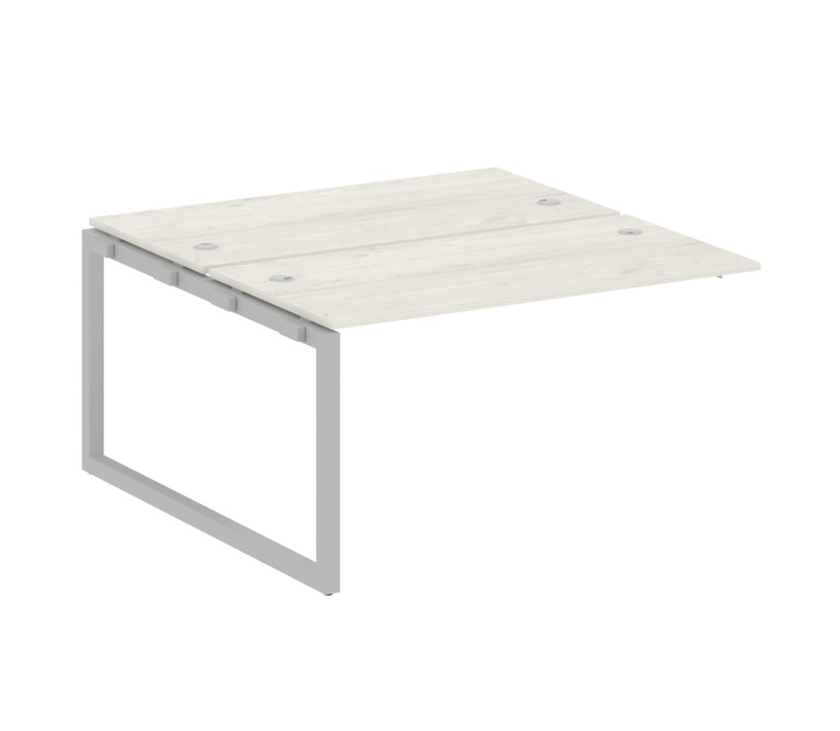 Metal System Quattro Проходной элемент рабочей станции на О-образном м/к 50БО.ПРС-СП-2.3 Дуб Наварра