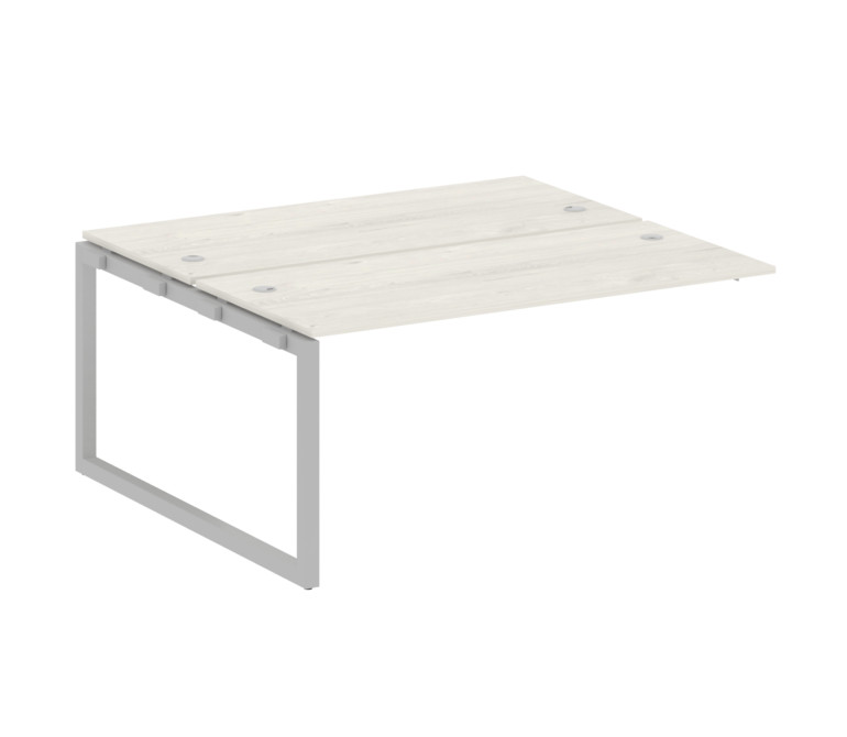 Metal System Quattro Проходной элемент рабочей станции на О-образном м/к 50БО.ПРС-СП-2.4 Дуб Наварра