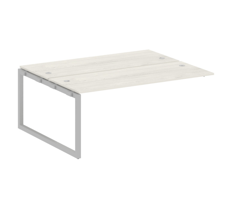 Metal System Quattro Проходной элемент рабочей станции на О-образном м/к 50БО.ПРС-СП-2.5 Дуб Наварра