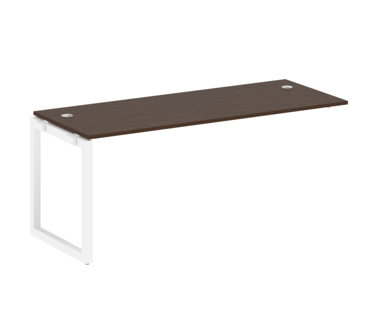 Metal System Quattro Проходной элемент рабочей станции на О-образном м/к 50БО.ПРС-СП-1.5 Венге Цаво/