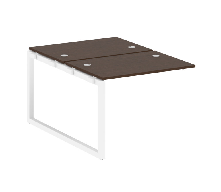 Metal System Quattro Проходной элемент рабочей станции на О-образном м/к 50БО.ПРС-СП-2.1 Венге Цаво/