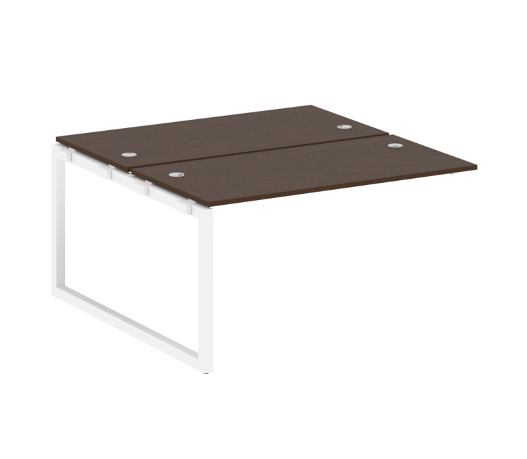 Metal System Quattro Проходной элемент рабочей станции на О-образном м/к 50БО.ПРС-СП-2.3 Венге Цаво/