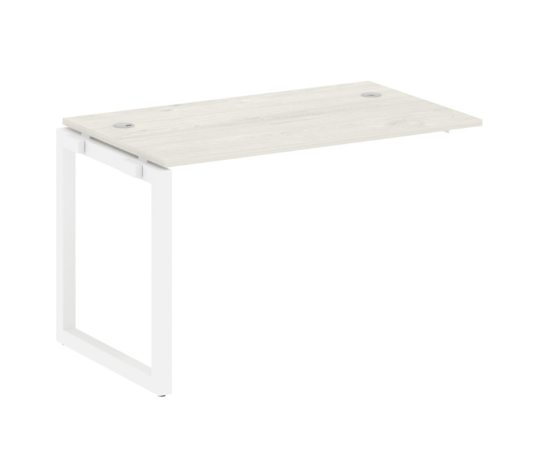 Metal System Quattro Проходной элемент рабочей станции на О-образном м/к 50БО.ПРС-СП-1.2 Дуб Наварра