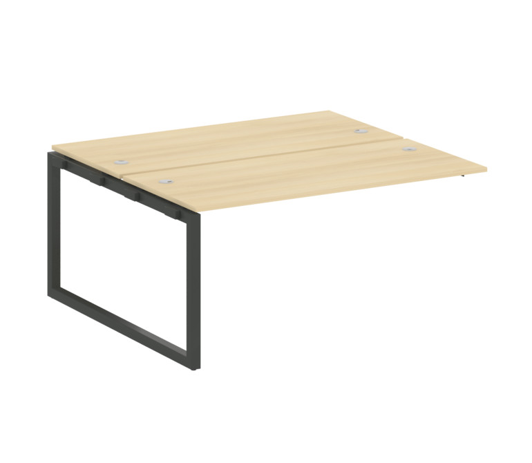 Metal System Quattro Проходной элемент рабочей станции на О-образном м/к 50БО.ПРС-СП-2.4 Акация Лорк