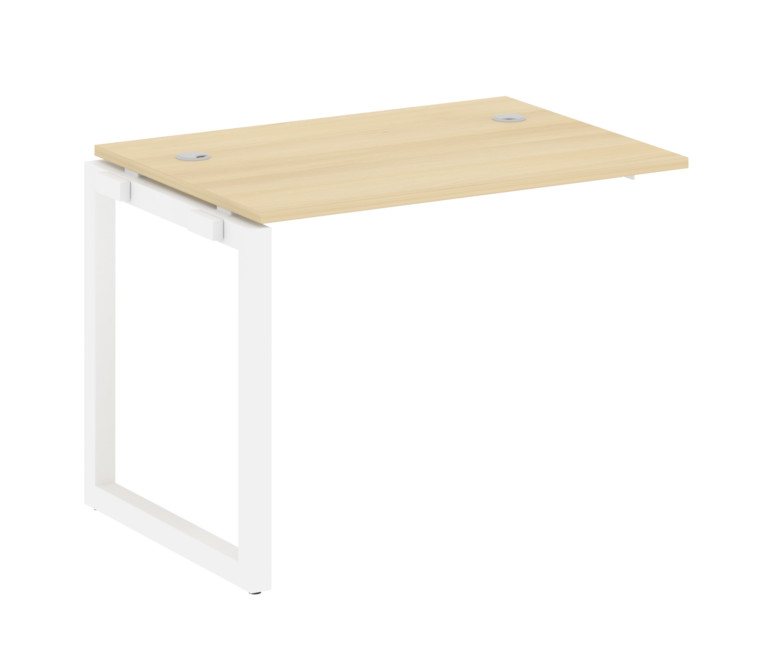 Metal System Quattro Проходной элемент рабочей станции на О-образном м/к 50БО.ПРС-СП-1.1 Акация Лорк