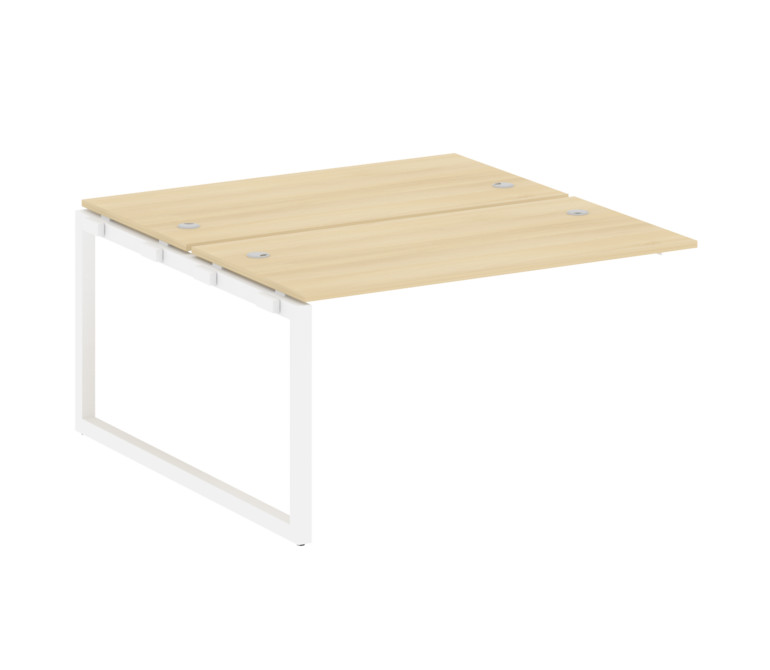 Metal System Quattro Проходной элемент рабочей станции на О-образном м/к 50БО.ПРС-СП-2.3 Акация Лорк