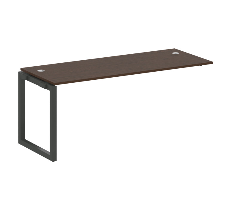 Metal System Quattro Проходной элемент рабочей станции на О-образном м/к 50БО.ПРС-СП-1.5 Венге Цаво/