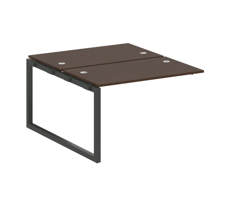 Metal System Quattro Проходной элемент рабочей станции на О-образном м/к 50БО.ПРС-СП-2.2 Венге Цаво/