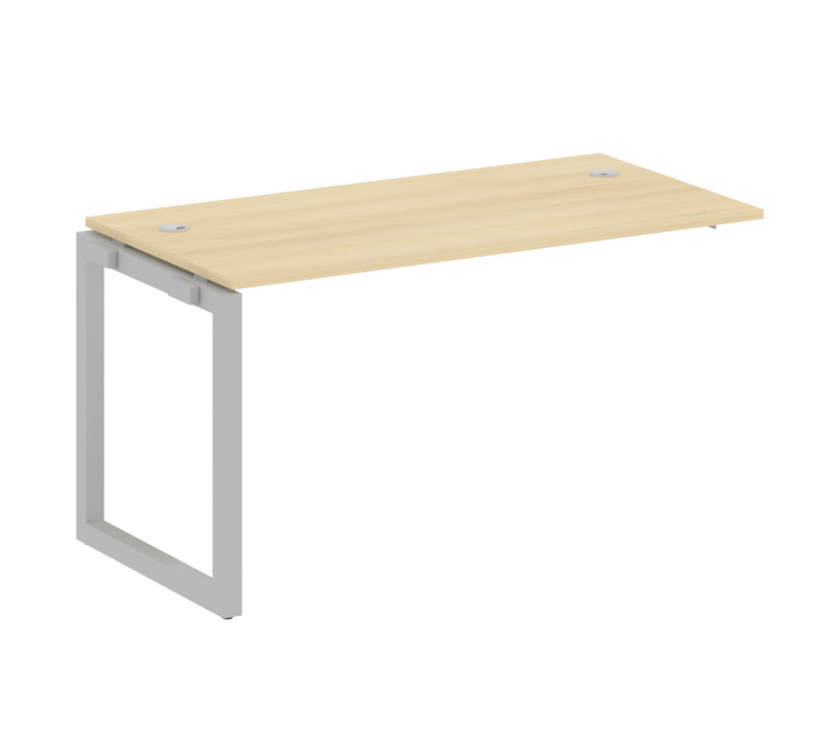 Metal System Quattro Проходной элемент рабочей станции на О-образном м/к 50БО.ПРС-СП-1.3 Акация Лорк