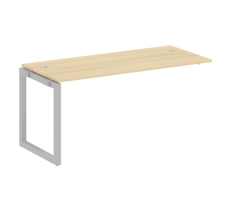 Metal System Quattro Проходной элемент рабочей станции на О-образном м/к 50БО.ПРС-СП-1.4 Акация Лорк