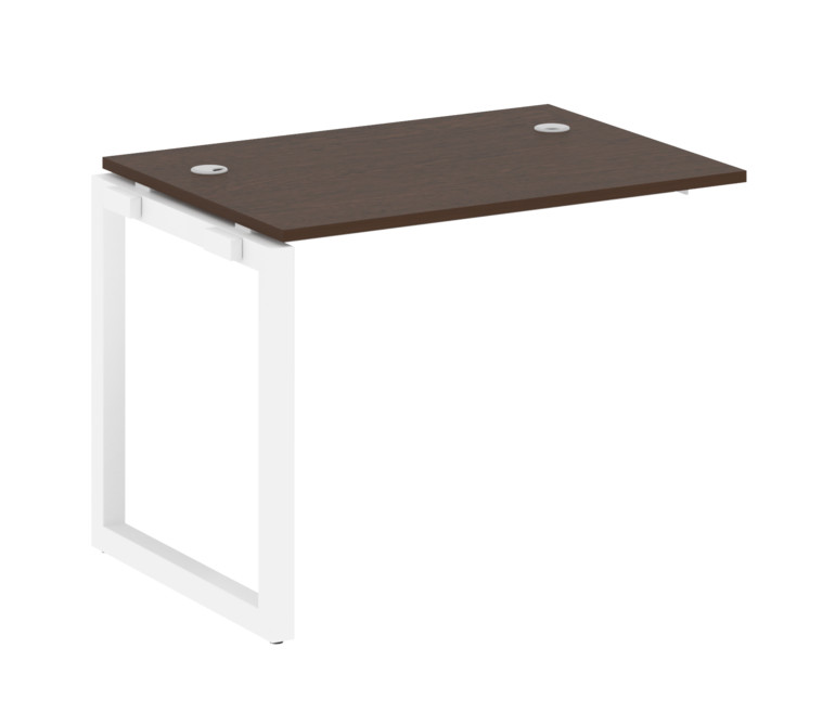 Metal System Quattro Проходной элемент рабочей станции на О-образном м/к 50БО.ПРС-СП-1.1 Венге Цаво/