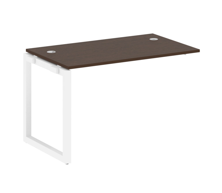 Metal System Quattro Проходной элемент рабочей станции на О-образном м/к 50БО.ПРС-СП-1.2 Венге Цаво/