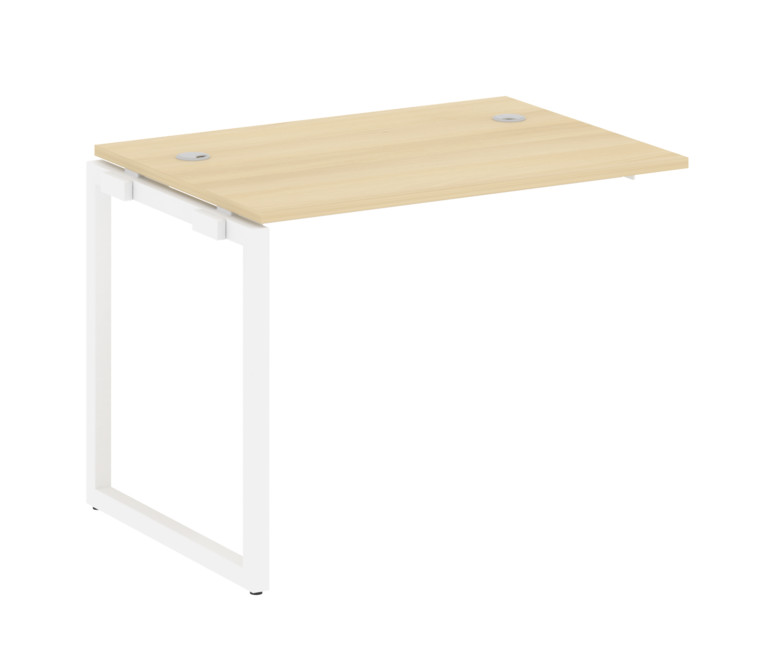 Metal System Quattro Проходной элемент рабочей станции на О-образном м/к 40БО.ПРС-СП-1.1 Акация Лорк