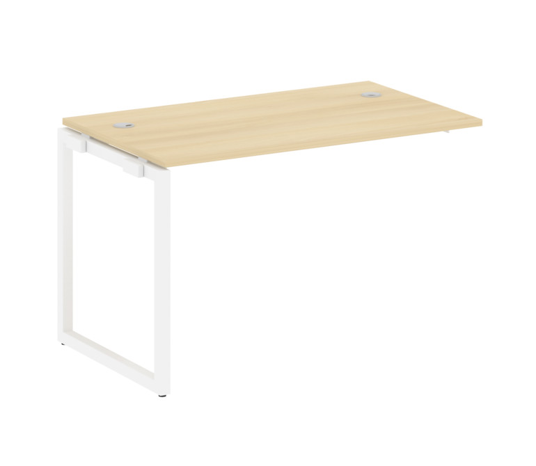 Metal System Quattro Проходной элемент рабочей станции на О-образном м/к 40БО.ПРС-СП-1.2 Акация Лорк