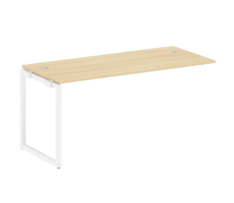 Metal System Quattro Проходной элемент рабочей станции на О-образном м/к 40БО.ПРС-СП-1.4 Акация Лорк