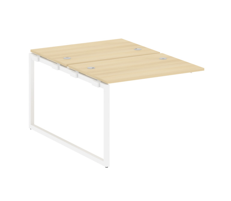 Metal System Quattro Проходной элемент рабочей станции на О-образном м/к 40БО.ПРС-СП-2.1 Акация Лорк