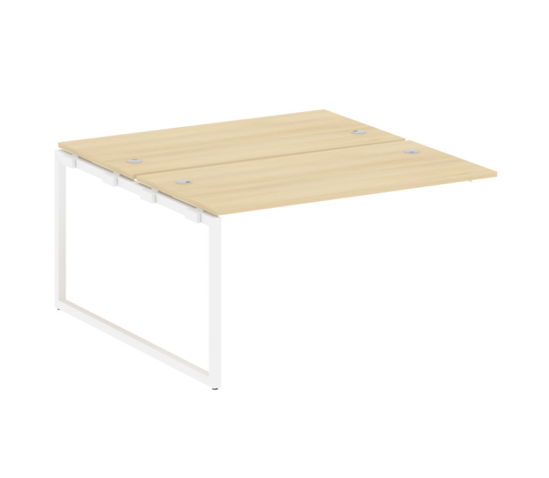 Metal System Quattro Проходной элемент рабочей станции на О-образном м/к 40БО.ПРС-СП-2.3 Акация Лорк