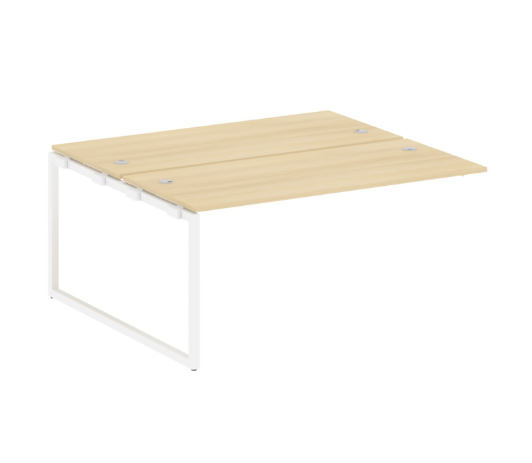 Metal System Quattro Проходной элемент рабочей станции на О-образном м/к 40БО.ПРС-СП-2.4 Акация Лорк