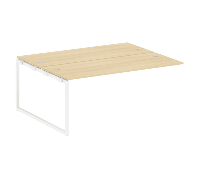 Metal System Quattro Проходной элемент рабочей станции на О-образном м/к 40БО.ПРС-СП-2.5 Акация Лорк