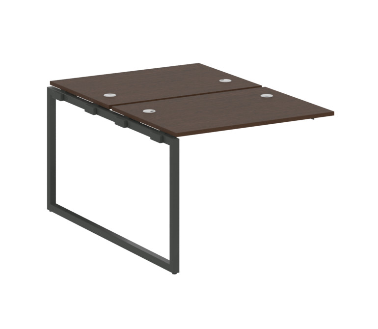 Metal System Quattro Проходной элемент рабочей станции на О-образном м/к 40БО.ПРС-СП-2.1 Венге Цаво/