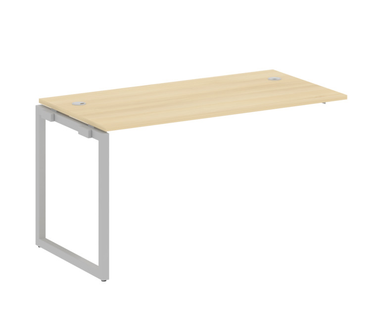 Metal System Quattro Проходной элемент рабочей станции на О-образном м/к 40БО.ПРС-СП-1.3 Акация Лорк