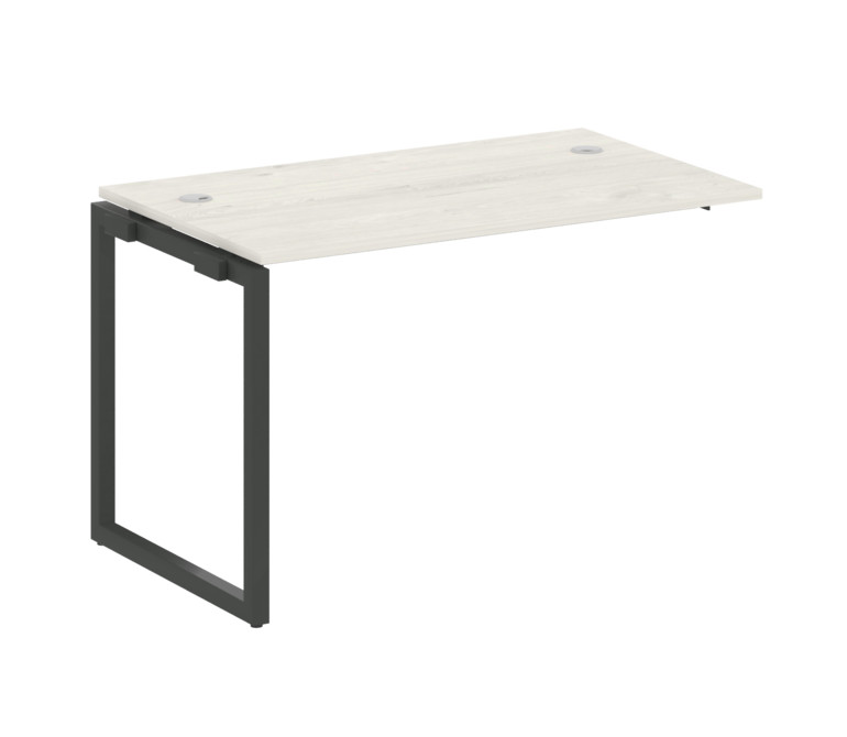 Metal System Quattro Проходной элемент рабочей станции на О-образном м/к 40БО.ПРС-СП-1.2 Дуб Наварра