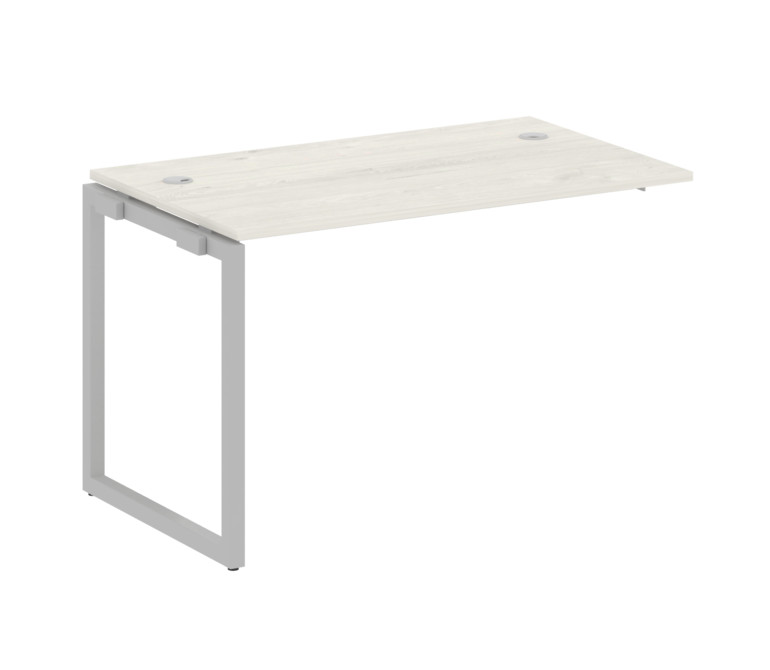 Metal System Quattro Проходной элемент рабочей станции на О-образном м/к 40БО.ПРС-СП-1.2 Дуб Наварра