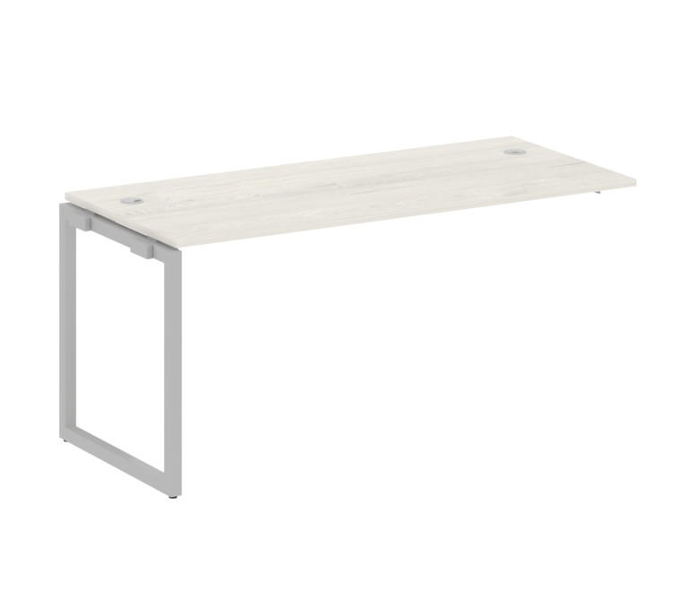 Metal System Quattro Проходной элемент рабочей станции на О-образном м/к 40БО.ПРС-СП-1.4 Дуб Наварра