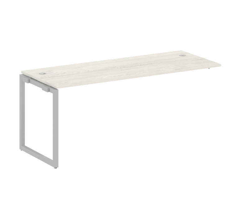 Metal System Quattro Проходной элемент рабочей станции на О-образном м/к 40БО.ПРС-СП-1.5 Дуб Наварра