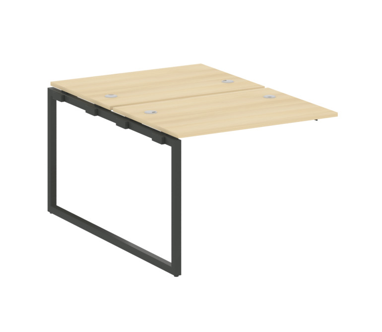 Metal System Quattro Проходной элемент рабочей станции на О-образном м/к 40БО.ПРС-СП-2.1 Акация Лорк