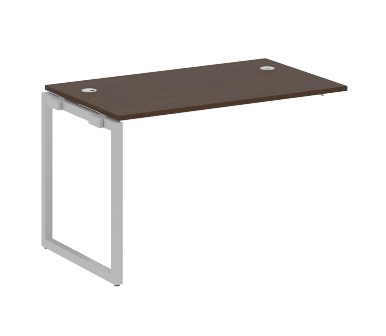 Metal System Quattro Проходной элемент рабочей станции на О-образном м/к 40БО.ПРС-СП-1.2 Венге Цаво/