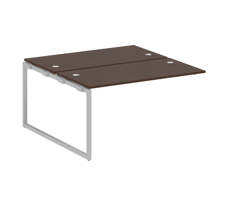 Metal System Quattro Проходной элемент рабочей станции на О-образном м/к 40БО.ПРС-СП-2.3 Венге Цаво/