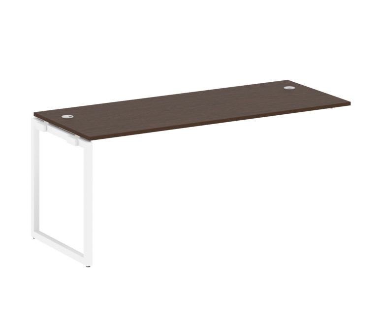 Metal System Quattro Проходной элемент рабочей станции на О-образном м/к 40БО.ПРС-СП-1.5 Венге Цаво/