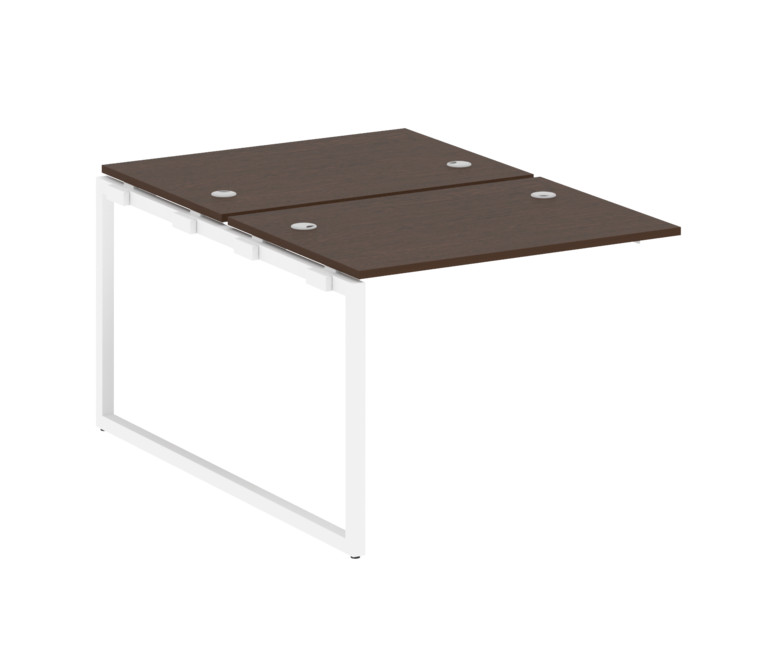 Metal System Quattro Проходной элемент рабочей станции на О-образном м/к 40БО.ПРС-СП-2.1 Венге Цаво/