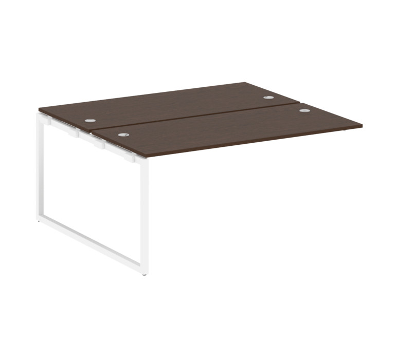 Metal System Quattro Проходной элемент рабочей станции на О-образном м/к 40БО.ПРС-СП-2.4 Венге Цаво/