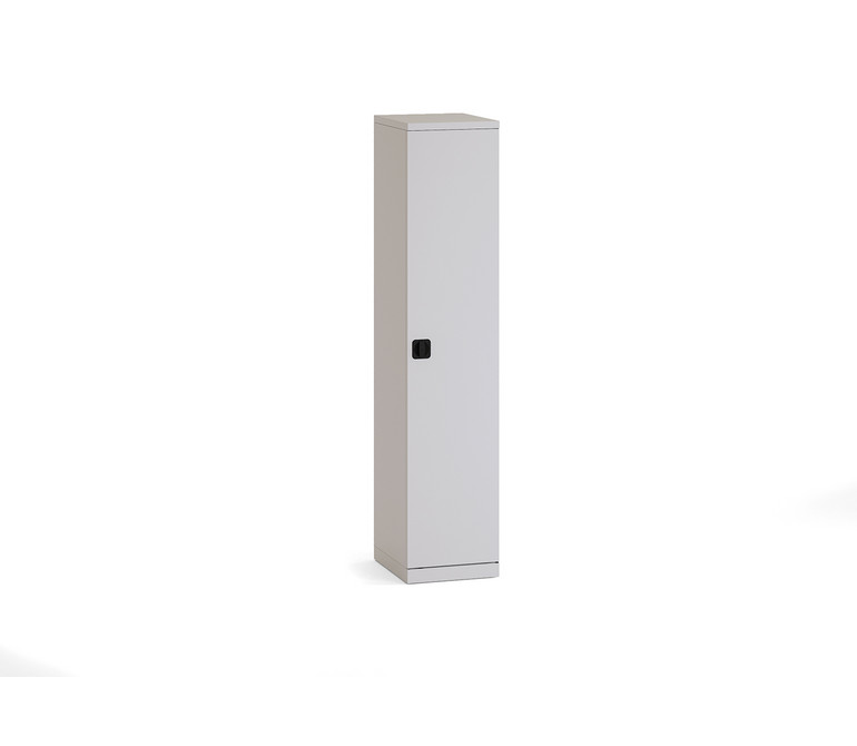 Riva Metal Гардероб металлический узкий, 2 полки + штанга (универсальный правый/левый) RM.GBO-52 Мет