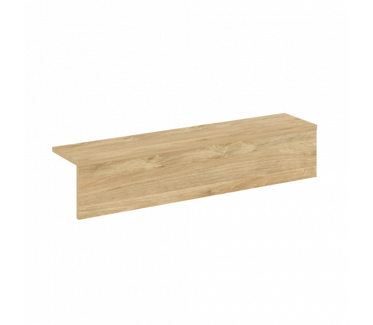 Оникс Накладка на 2 модуля прямая низкая O.R-NP.N-98.2 Тиквуд Светлый 1500*327*297