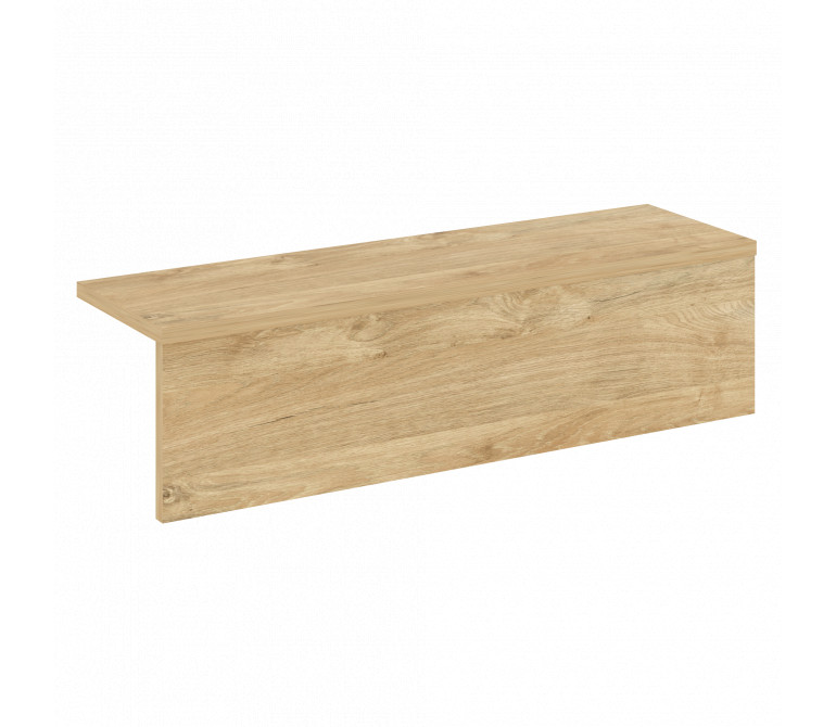 Оникс Накладка на 2 модуля прямая низкая O.R-NP.N-158.2 Тиквуд Светлый 2700*327*297