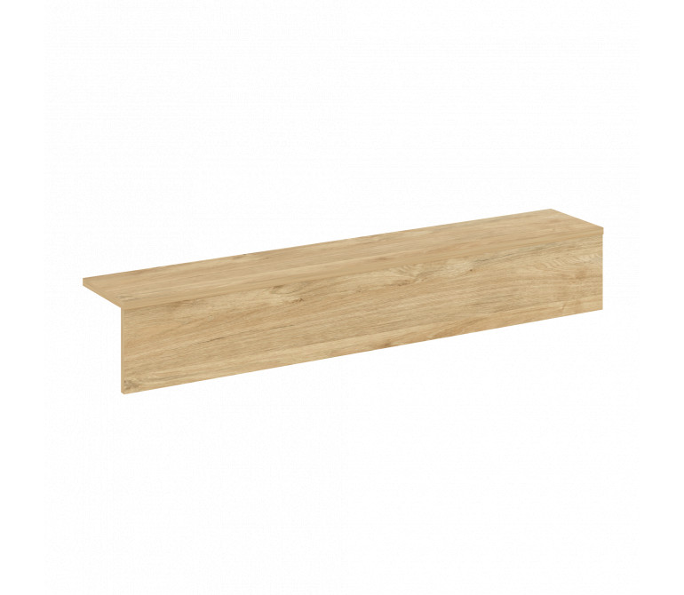 Оникс Накладка на 2 модуля прямая низкая O.R-NP.N-118.2 Тиквуд Светлый 1900*327*297