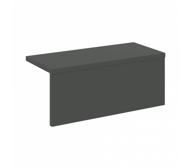 Оникс Накладка прямая низкая O.R-NP.N-118.1 Антрацит 720*327*297