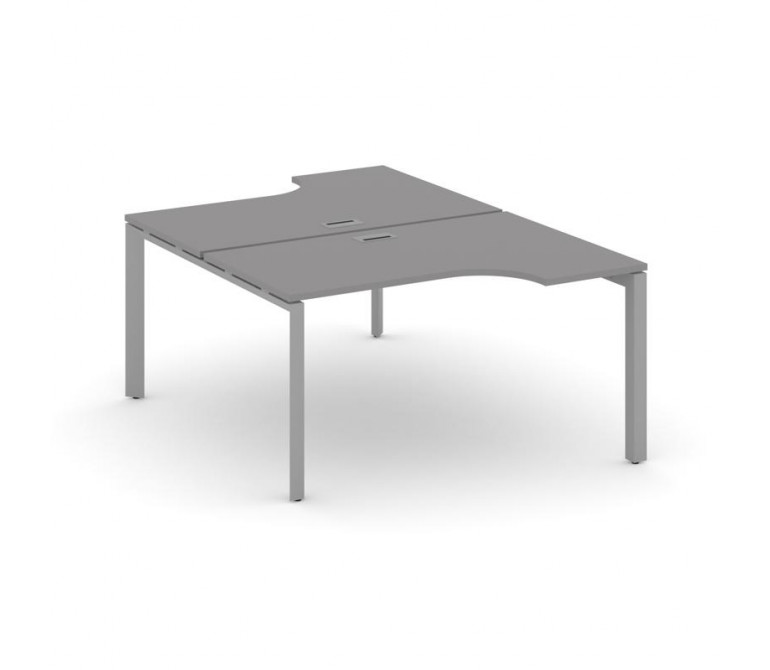 Стайл Проджект Рабочая станция эргономичная SN-59P.DRPA-011 Серый Пепел/Металл Серый/Заглушка Пласти