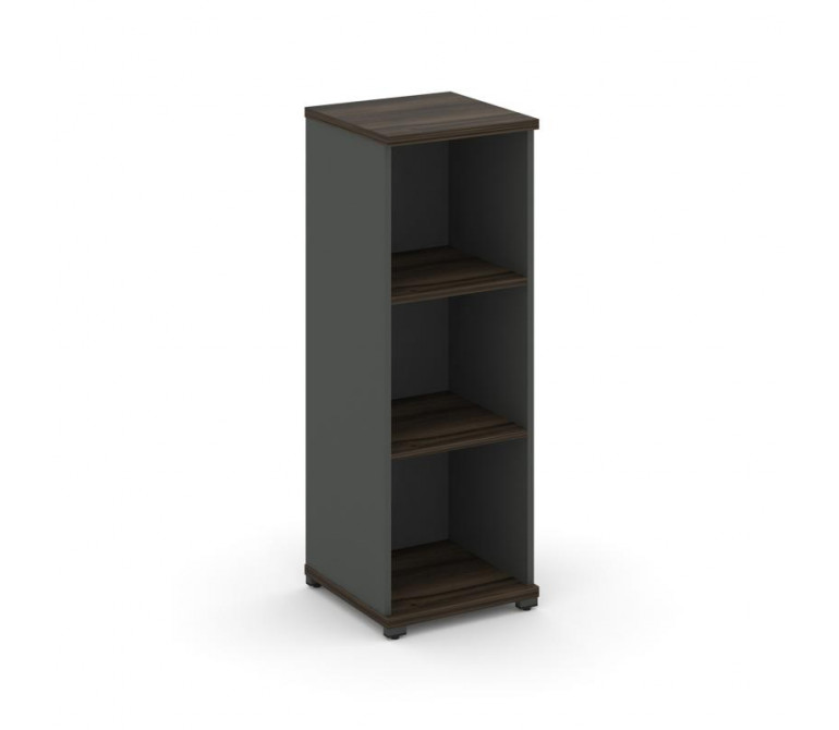 Концепт Стеллаж 1 узкая секция, 3 ниши CN.STU-310 Дуб Мали/Антрацит NEW/Металл Антрацит 420*420*1186