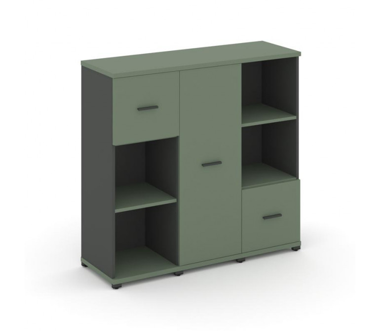 Концепт Набор №331.U CN.STUN-331 A Кобо/Антрацит NEW/Металл Антрацит 1252*420*1186