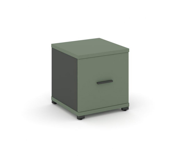 Концепт Шкаф 1 узкая секция, 1 ниша CN.STU-113 A Кобо/Антрацит NEW/Металл Антрацит 420*420*450