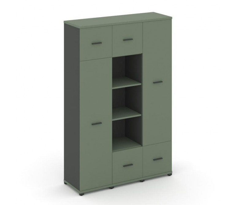 Концепт Набор №531.U CN.STUN-531 A Кобо/Антрацит NEW/Металл Антрацит 1252*420*1922