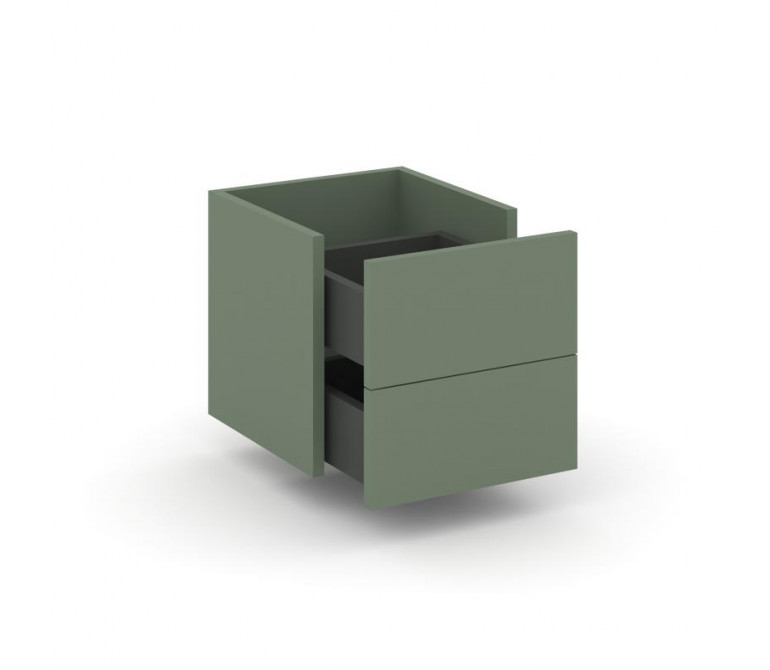 Концепт Вставка в надставку 2 ящ. CN.NP-002 Кобо/Антрацит NEW 341*333*338
