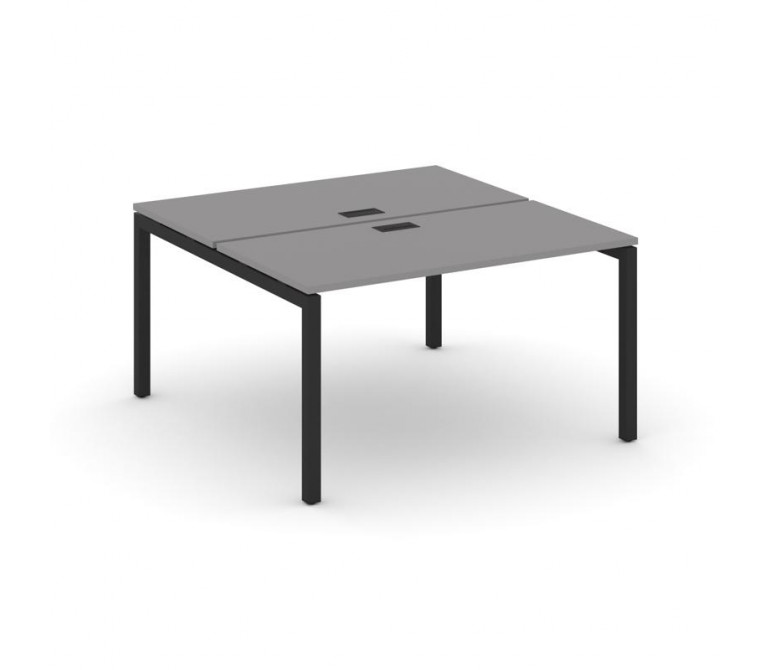 Стайл Проджект Рабочая станция двухсторонняя SN-5P.DRS-001 Серый Пепел/Металл Черный 980*1232*750