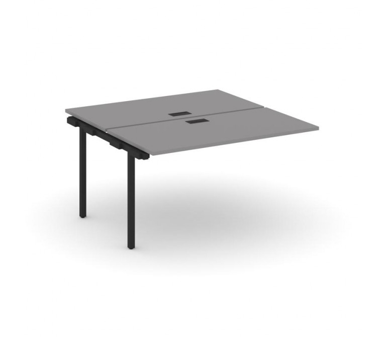Стайл Проджект Проходной наборный элемент SN-4P.DNRS-011 Серый Пепел/Металл Черный 980*1432*750