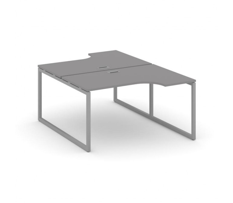 Стайл Проджект Рабочая станция эргономичная SN-4O.DRPA-001 Серый Пепел/Металл Серый 1380*1232/1992*7